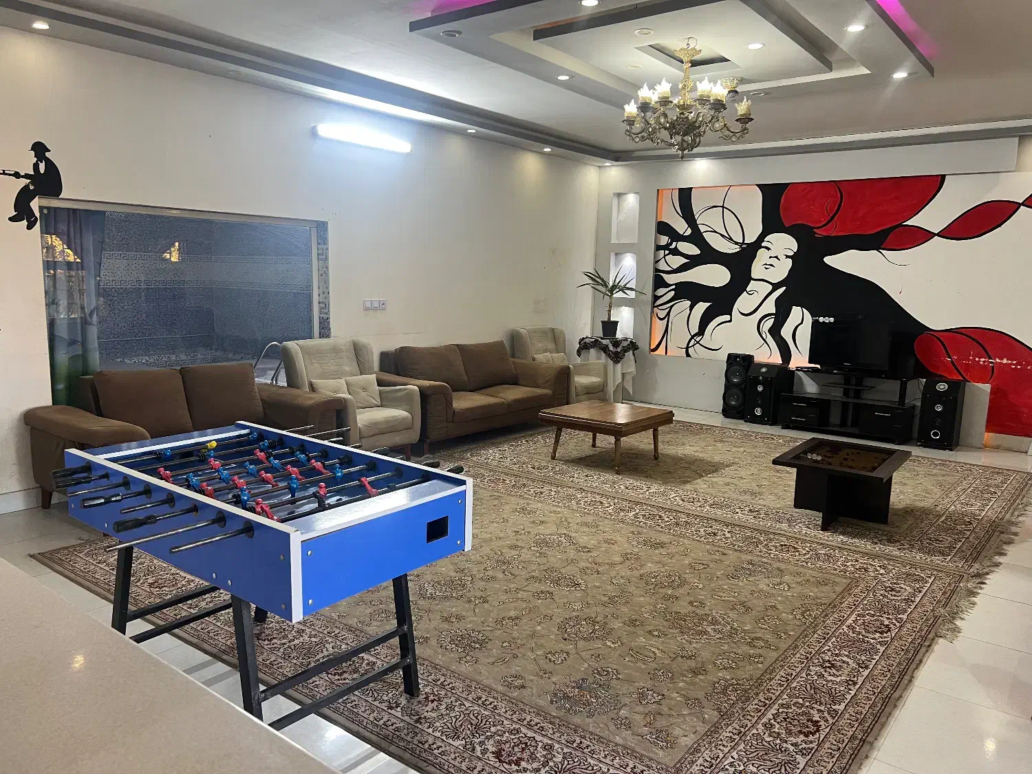 اجاره باغ ویلا استخر آبگرم|اجارهٔ کوتاهمدت ویلا و باغ|مشهد, تبادکان|دیوار