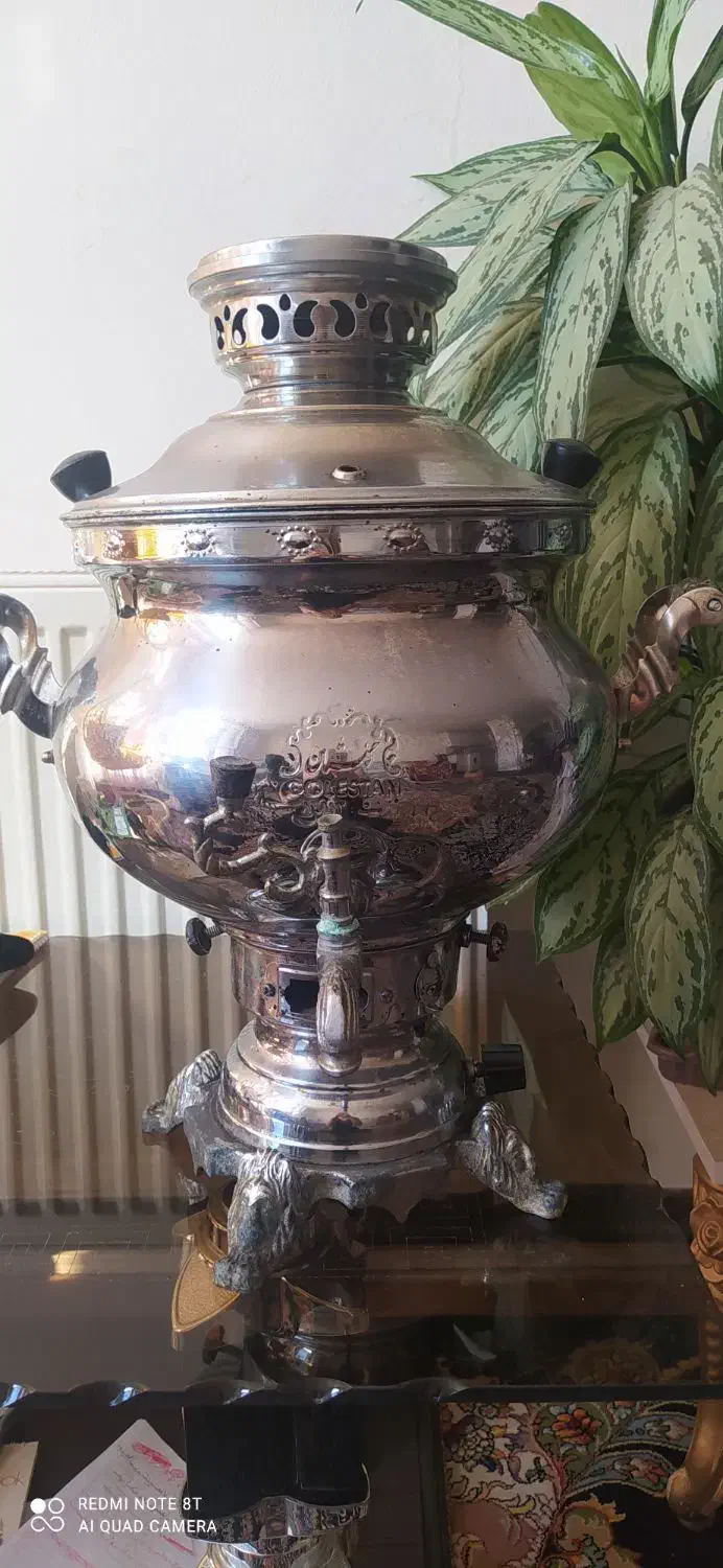 سماور گازی ده لیتری|سماور، چای‌ساز، قهوه‌ساز|کرمانشاه, |دیوار