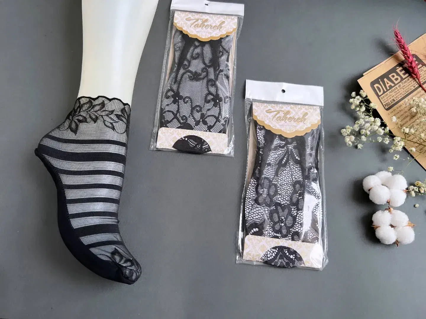 جوراب زنانه مجلسی توری درجه یک|لباس|تبریز, |دیوار