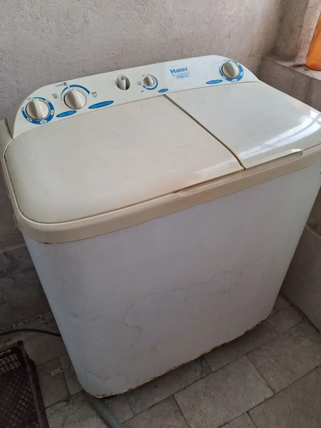 لباسشویی دوقلو هایر ۲۵۰۰|ماشین لباسشویی و خشککن لباس|مشهد, الهیه|دیوار