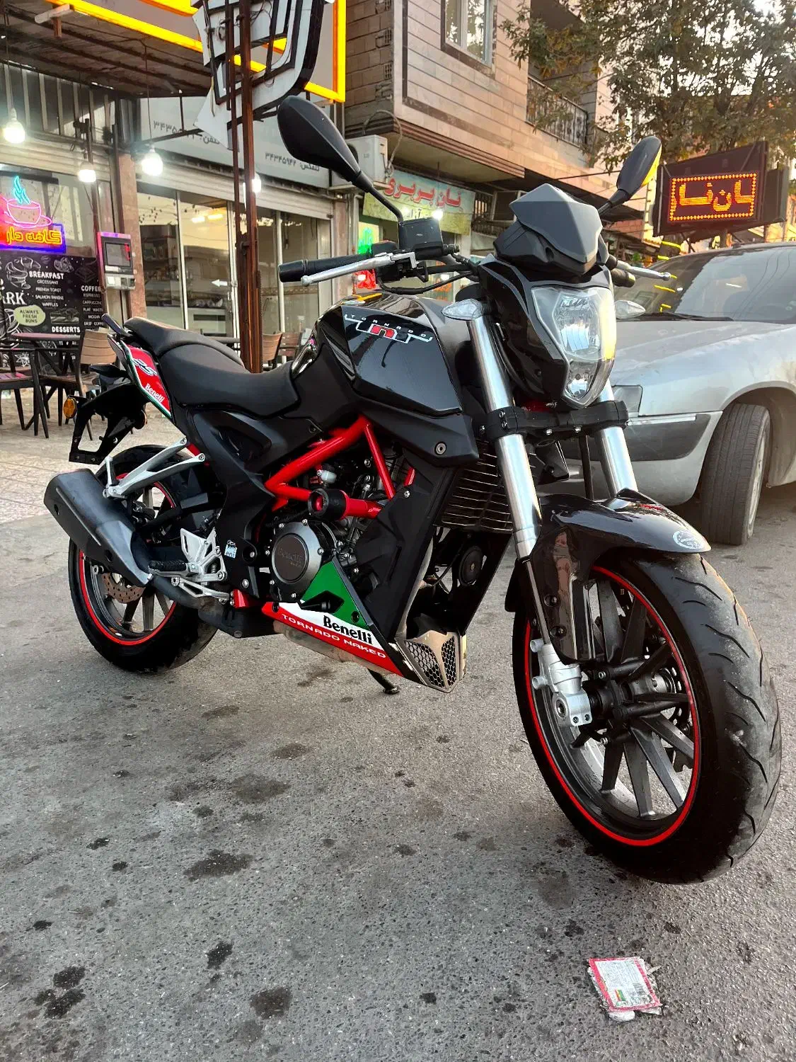 بنلی 250 مدل98 تک درحد خشک واقعی ns rs|موتورسیکلت|گرگان, |دیوار