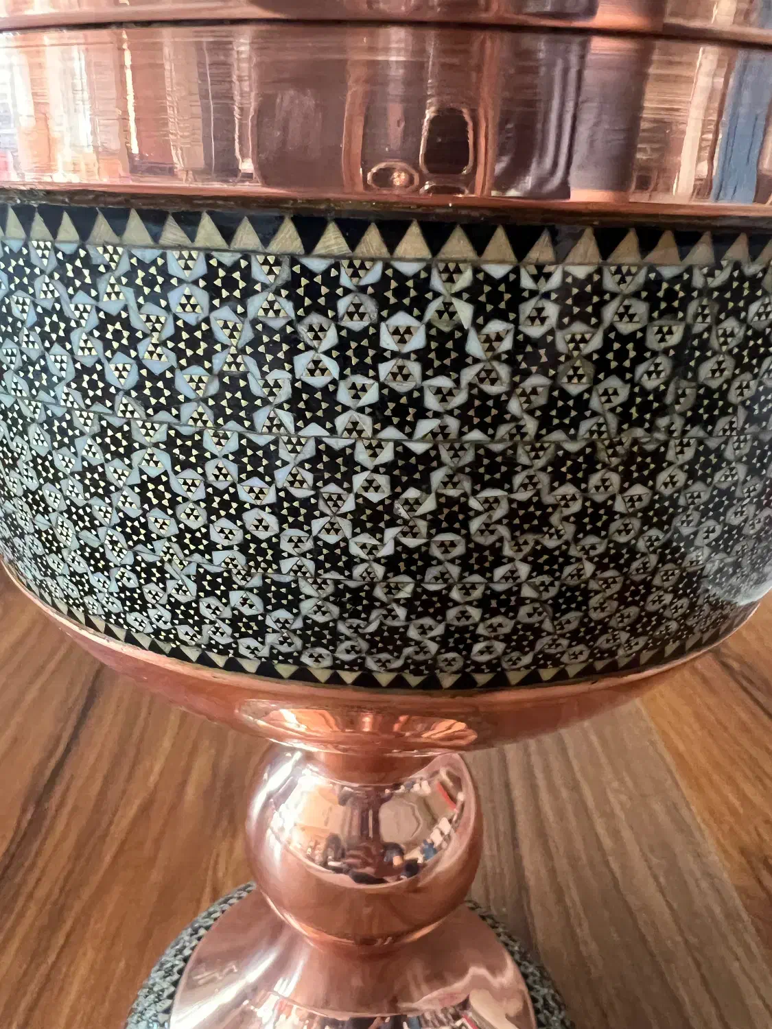 سنگاب مس و خاتم کاری|صنایع دستی و سایر لوازم تزئینی|تبریز, |دیوار