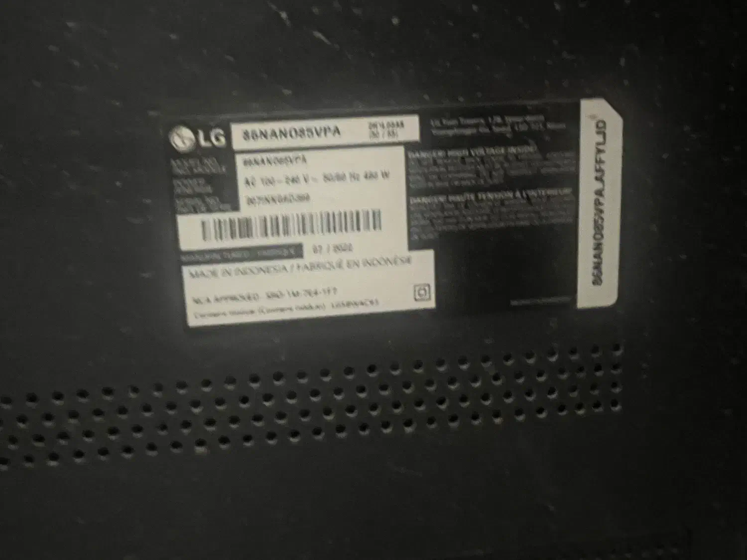 تلویزیون ال جی شکسته قطعات داخلی نو|تلویزیون و پروژکتور|پاکدشت, پاکدشت (مامازند)|دیوار