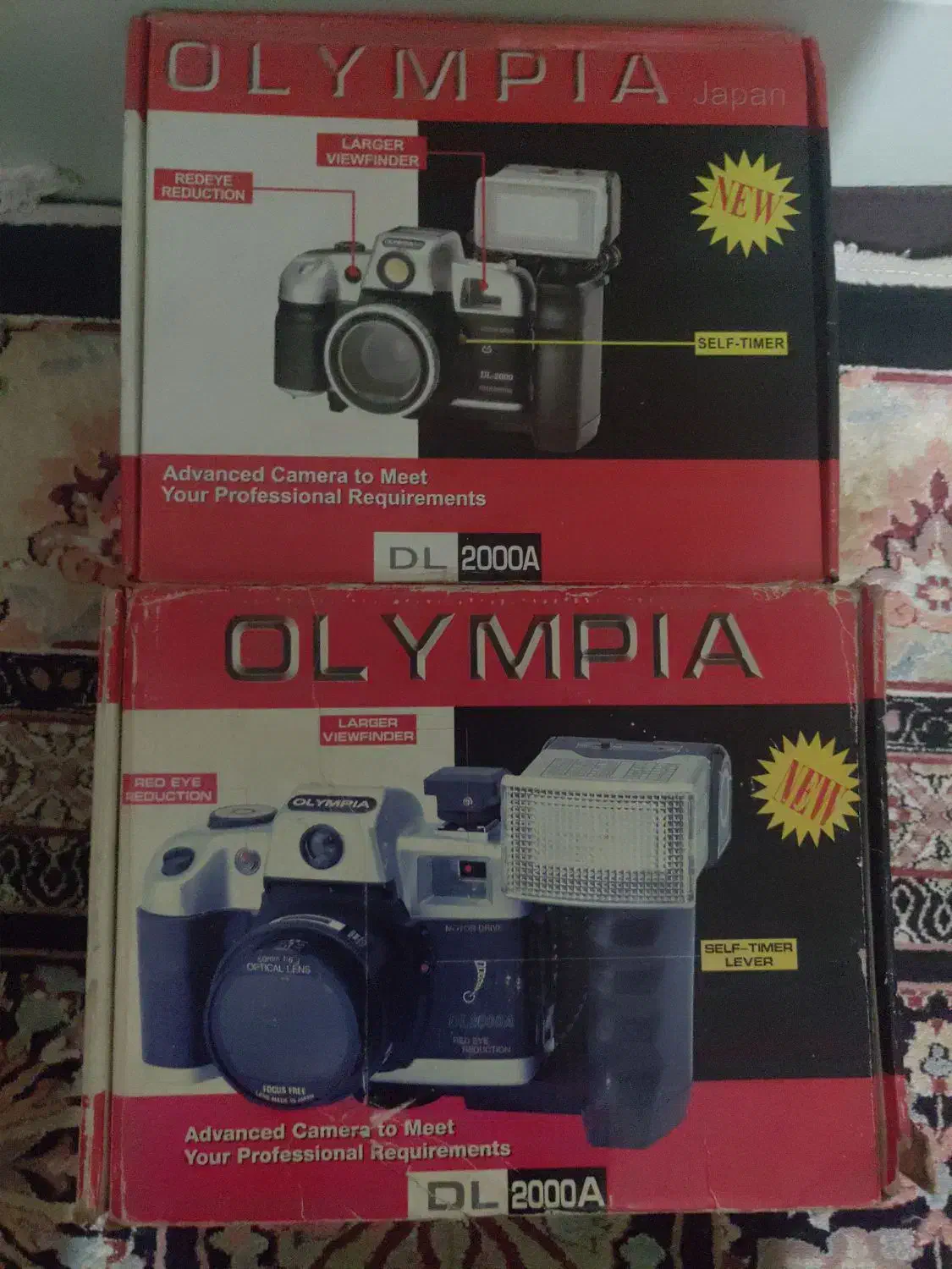 دو تا دوربین المپیا با جعبه و کیف استفاده نشده|دوربین عکاسی و فیلمبرداری|تهران, شهرک ابوذر|دیوار