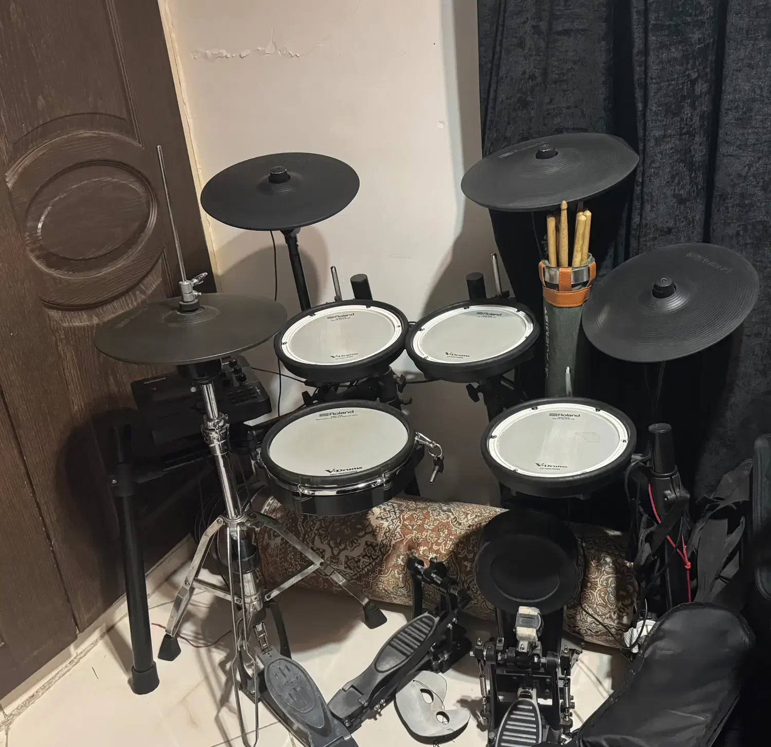roland td27|درام و پرکاشن|کرج, شاهین‌ویلا|دیوار
