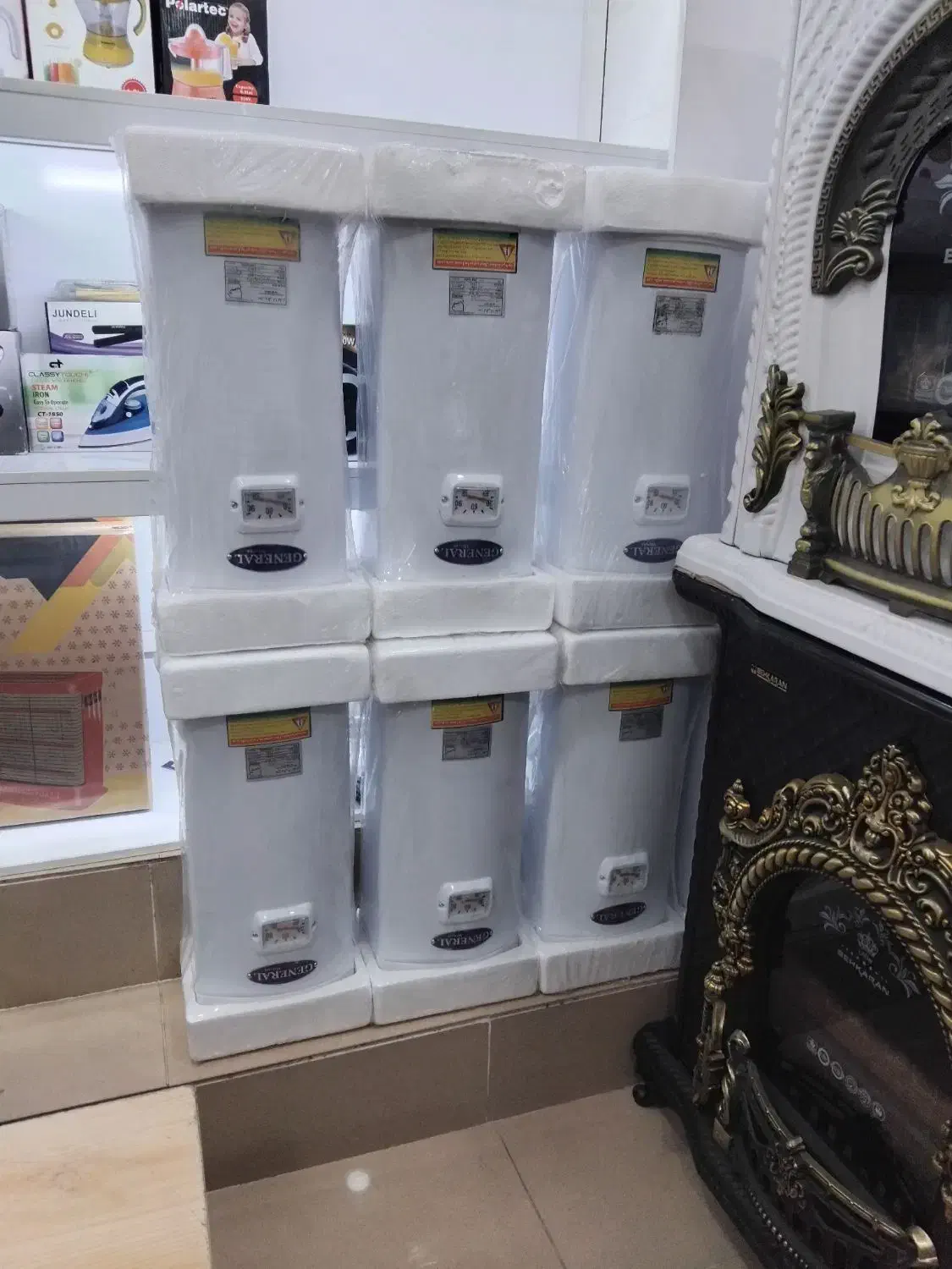 آبگرمکن دیواری برقی 15لیتری تنها خزر|آبگرمکن، پکیج، شوفاژ|میانه, |دیوار