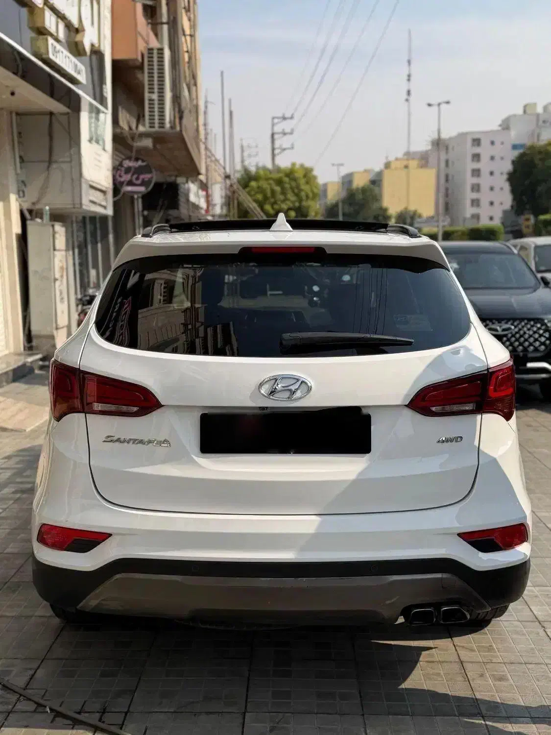 سانتافه سفیدمدل 2017|خودرو سواری و وانت|بوشهر, |دیوار