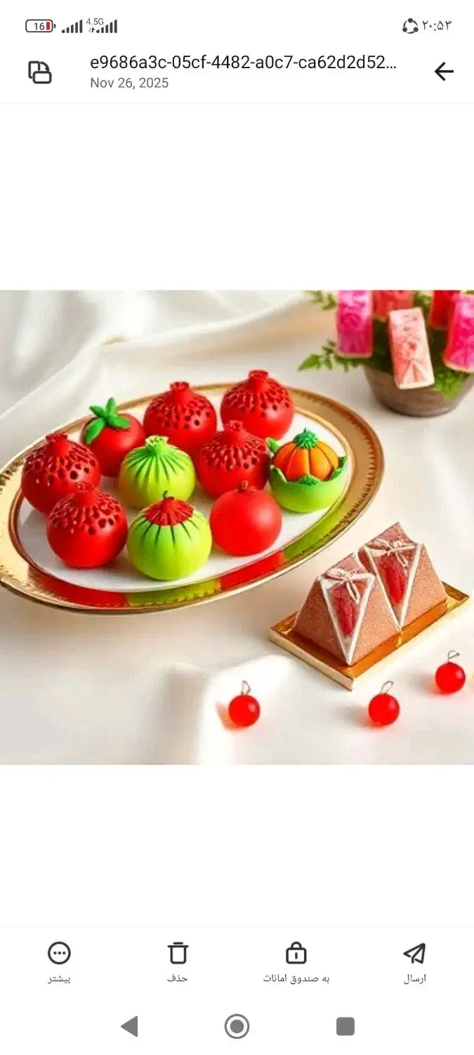 یلدا رو با فوندانت رنگی جشن بگیر|خوردنی و آشامیدنی|شاهین‌شهر, فیض|دیوار