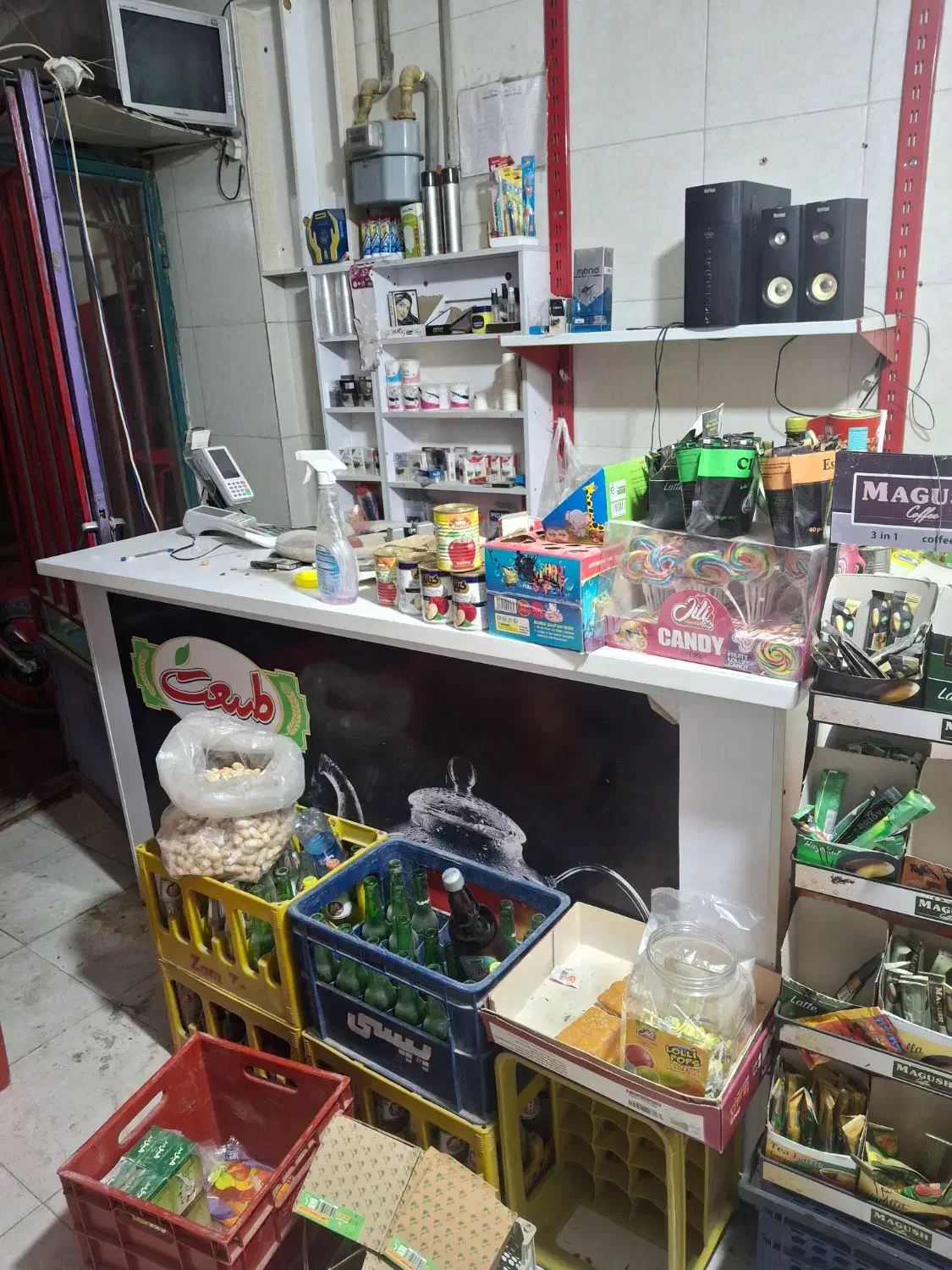 میز کار بزرگ سالم در حد|میز تحریر و کامپیوتر|بجنورد, |دیوار