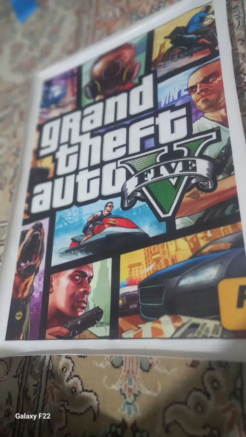 پوستر جی تی ای وی|کنسول، بازی ویدئویی و آنلاین|قوچان, |دیوار