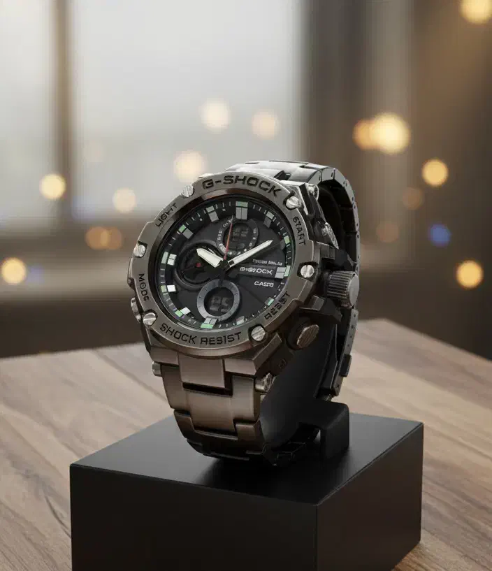 ساعت G-Shock اورجینال سولار  مدل فلزی|ساعت|گرگان, |دیوار