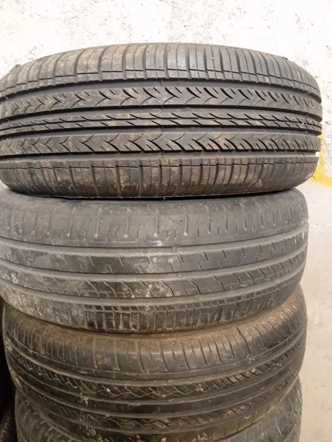 لاستیک دست دوم کارکرده پیکان،پراید،پژو،سمند|قطعات یدکی و لوازم جانبی|تاکستان, |دیوار