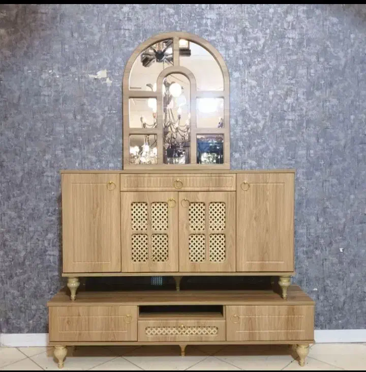 کنسول آینه میز جاکفشی|بوفه، ویترین، کنسول|هشتگرد, شهرک بعثت|دیوار