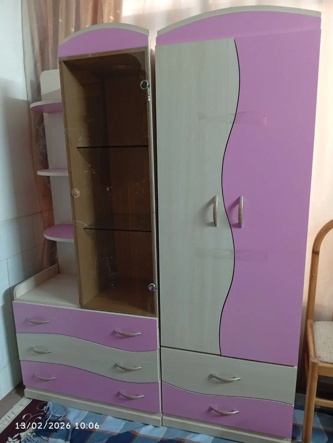 کمد بچه|جاکفشی، کمد، دراور|اصفهان, دارک|دیوار