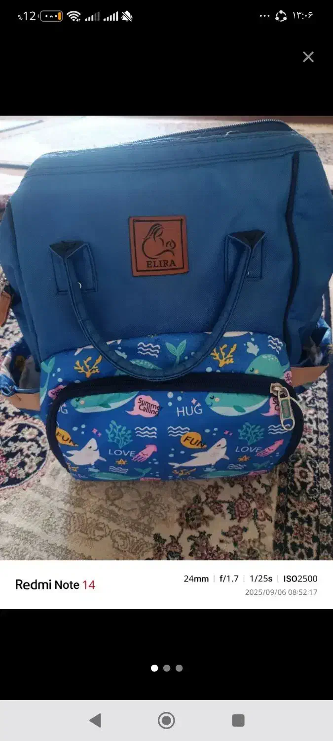 کیف نوزاد الیرا|کفش و لباس بچه|شیراز, شهرک والفجر|دیوار