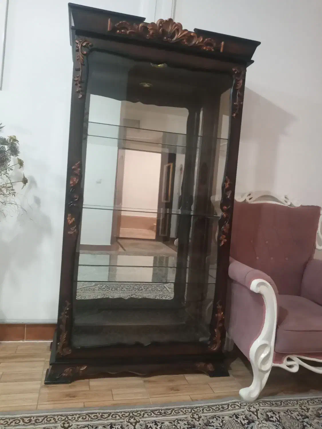 بوفه سالم چوب|بوفه، ویترین، کنسول|شهریار, دهشاد بالا|دیوار