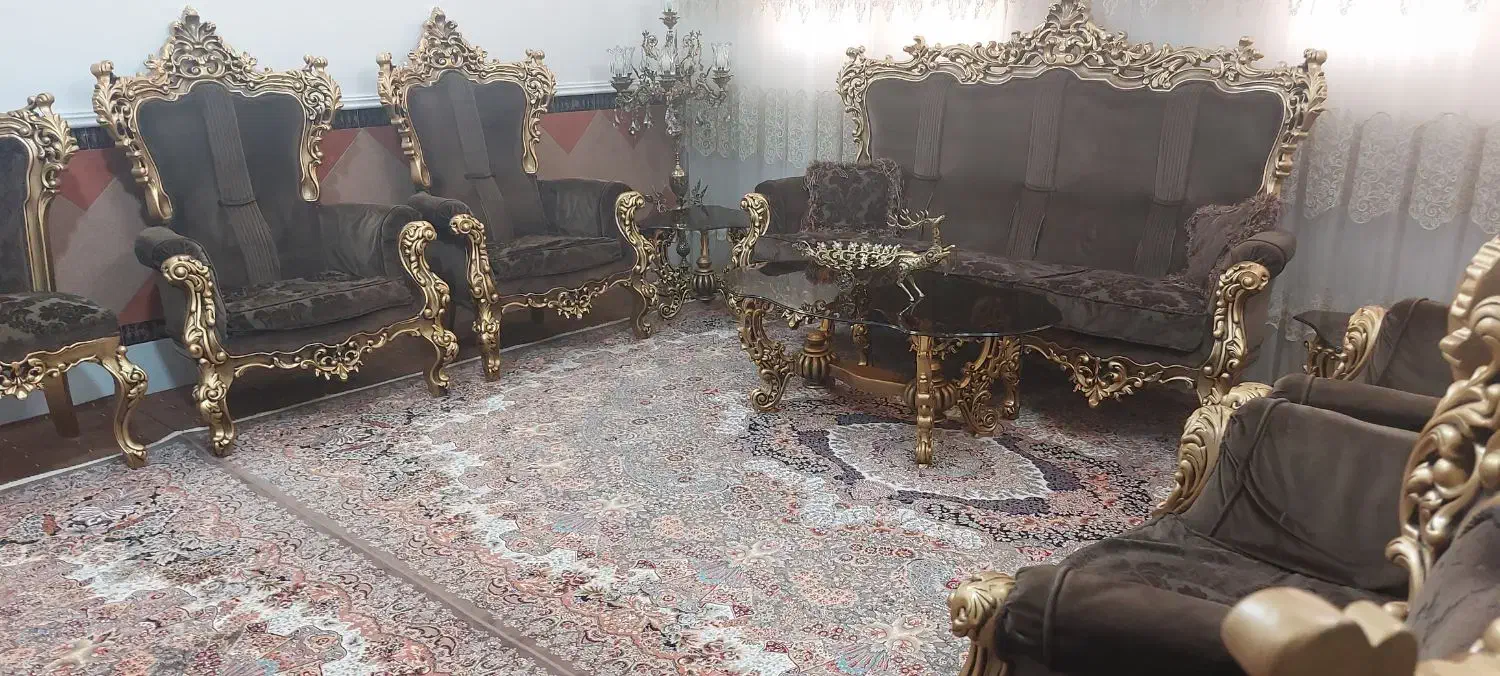 مبل سلطنتی|مبلمان خانگی و میز عسلی|قم, میرزائیه|دیوار