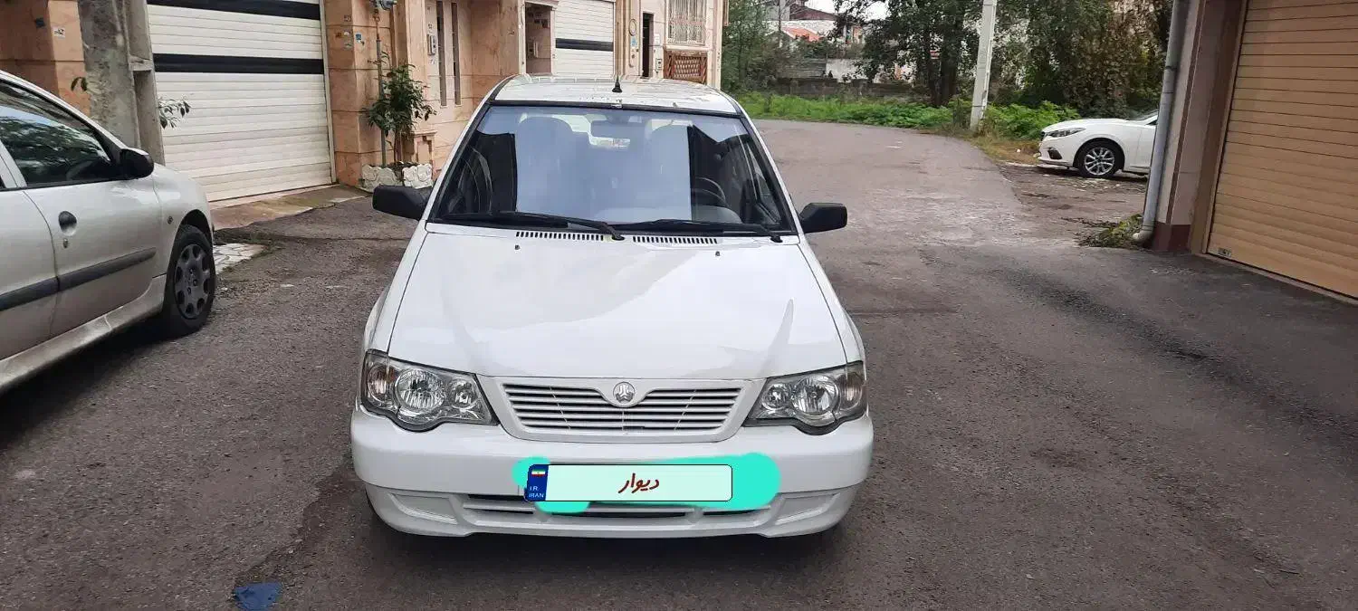 فروش یک دستگاه پراید 111 سفید|خودرو سواری و وانت|آستانه اشرفیه, |دیوار