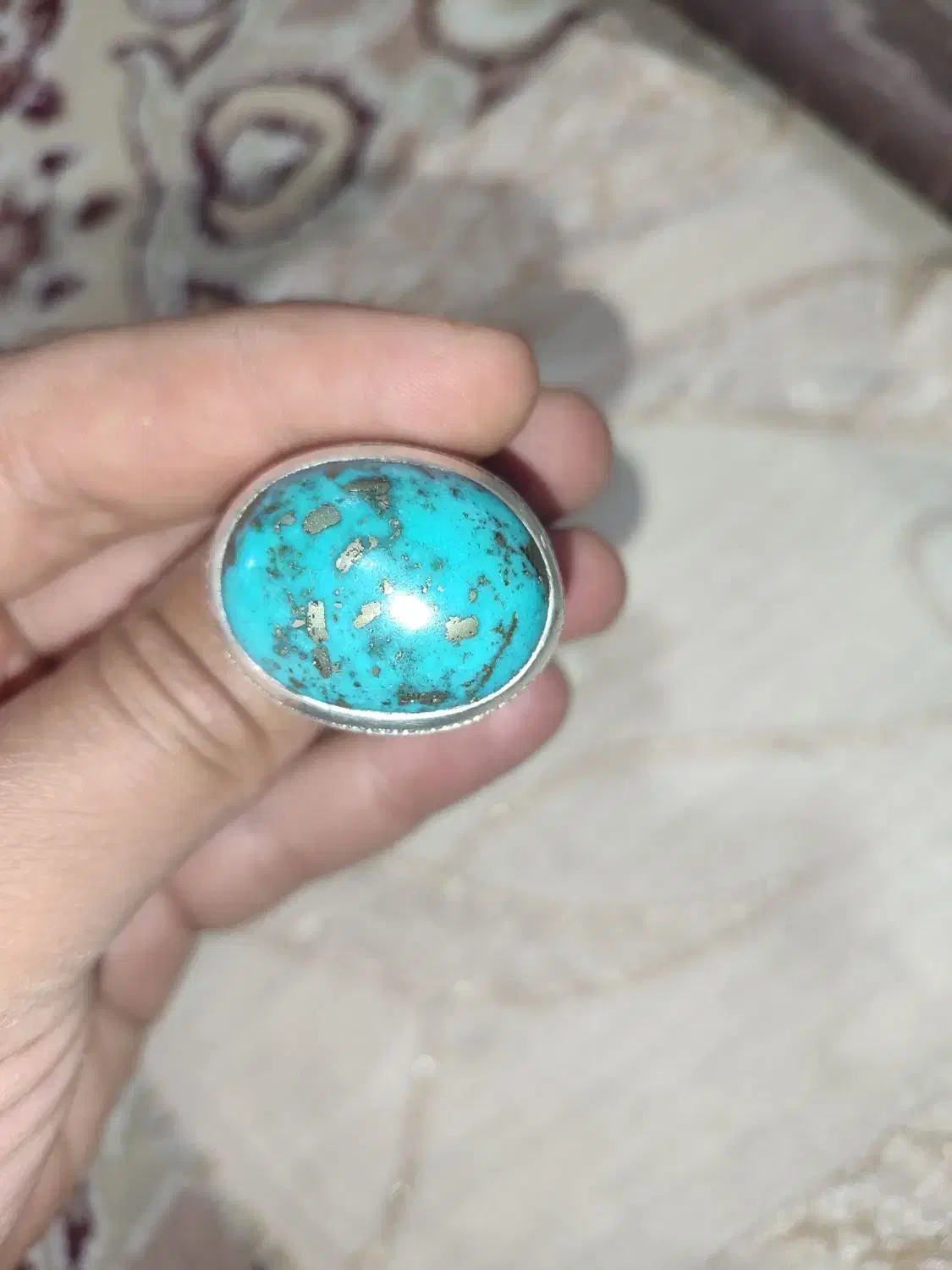 انگشتر فیروزه|جواهرات|سقز, |دیوار