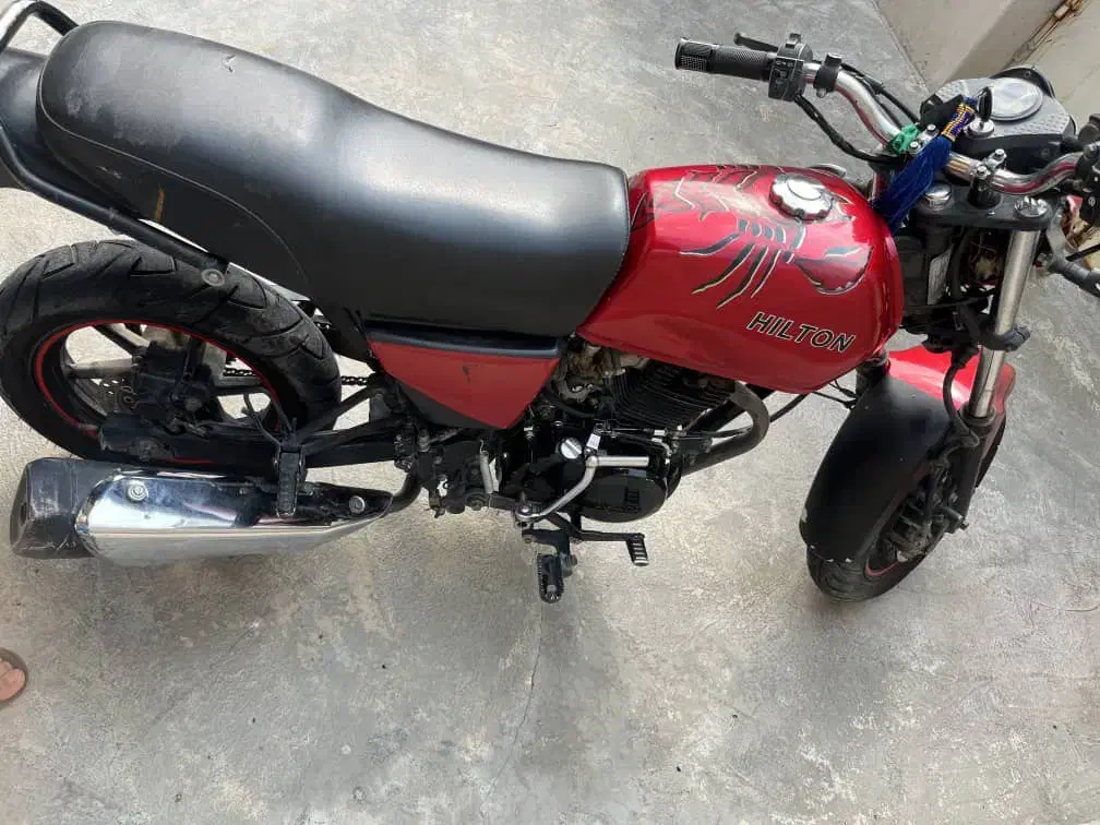 موتور سیکلت هیلتون 100سی سی|موتورسیکلت|نورآباد, |دیوار