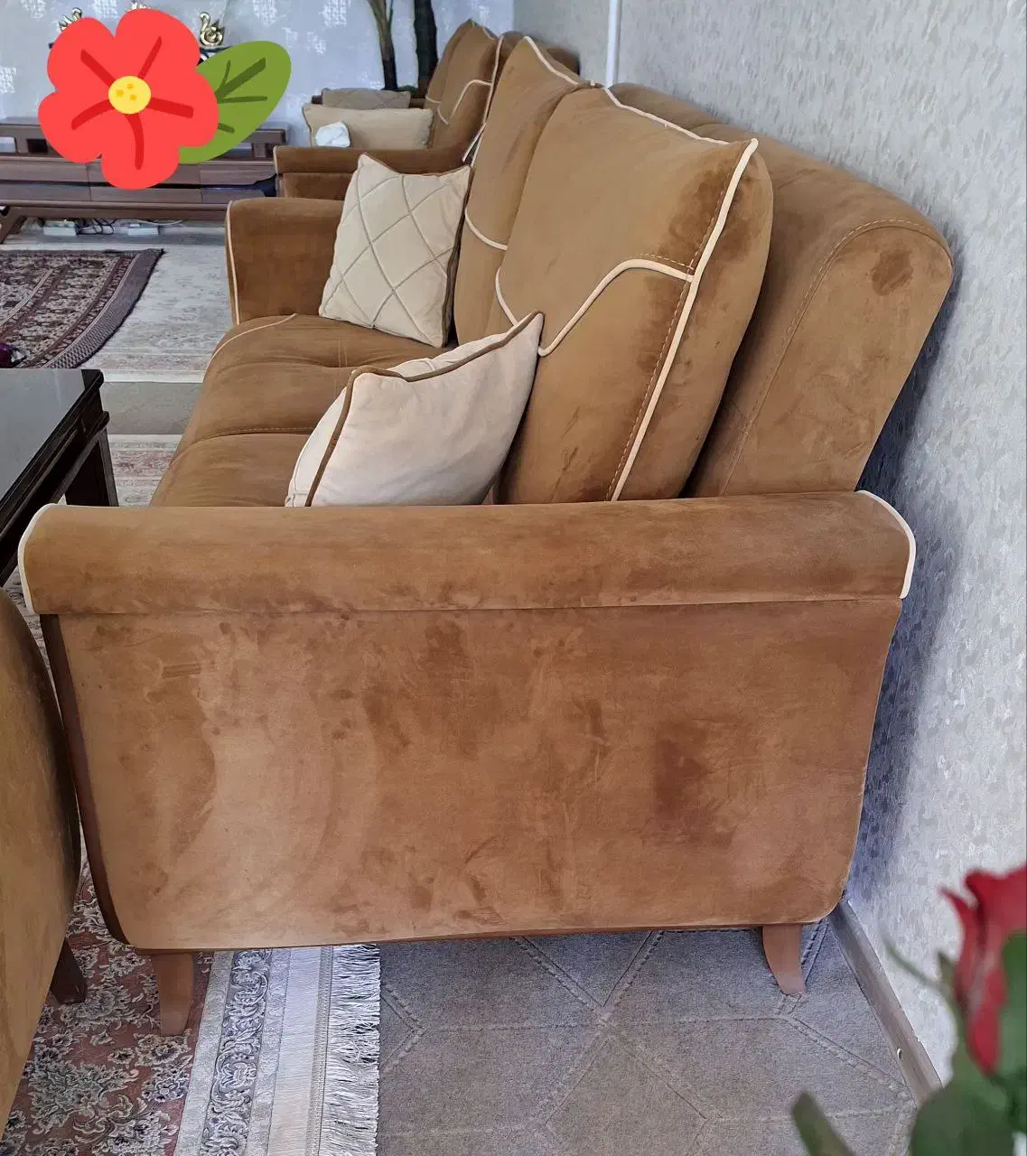 مبلمان راحتی|مبلمان خانگی و میز عسلی|تربت‌حیدریه, منصوریه|دیوار