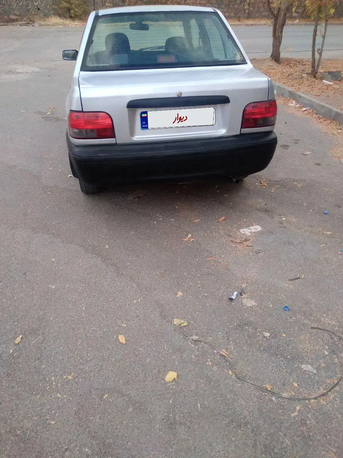 پراید دوگانه سوز کارخانه مدل ۸۶ نقره ای|خودرو سواری و وانت|سنندج, |دیوار