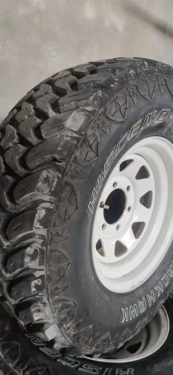 رینگ و لاستیک آفرودی|قطعات یدکی و لوازم جانبی|ایلام, |دیوار