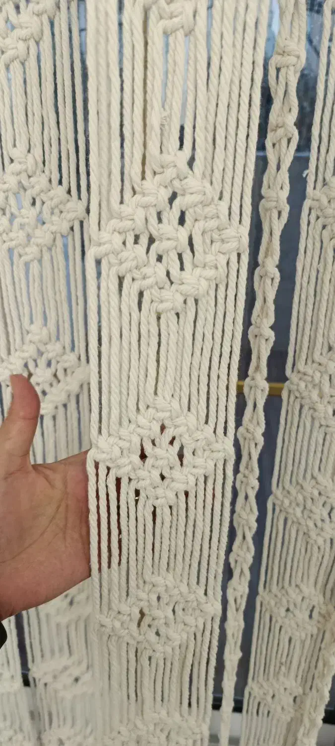 بافت انواع منسوجات مکرومه|صنایع دستی و سایر لوازم تزئینی|چهاردانگه (تهران), |دیوار