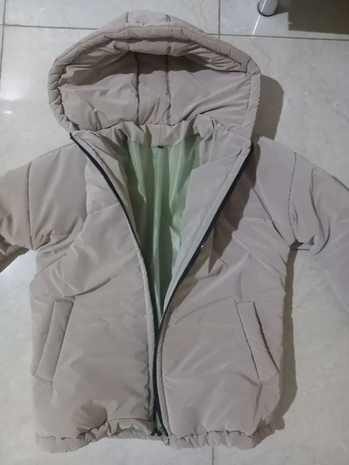 کاپشن ترندی سایز دو مناسب ۴۰ تا ۴۲ آستردار قد ۷۳|لباس|اسدآباد, |دیوار