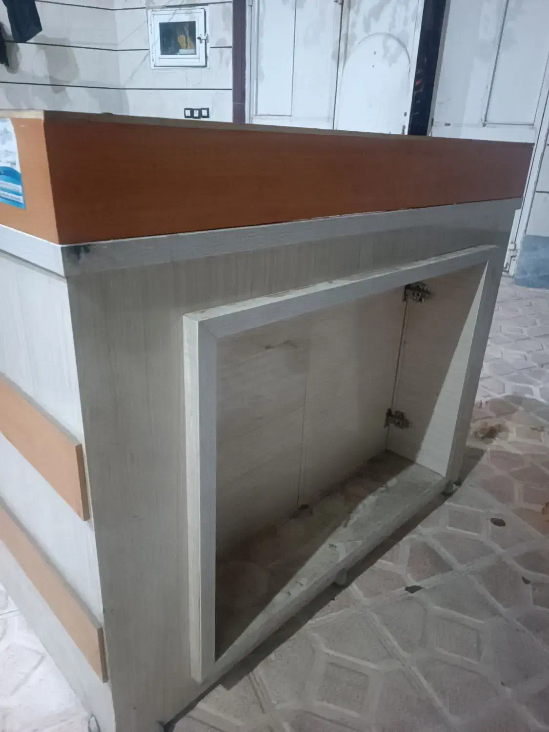 میز کار دو طرفه و باکس دار|میز تحریر و کامپیوتر|اهر, |دیوار