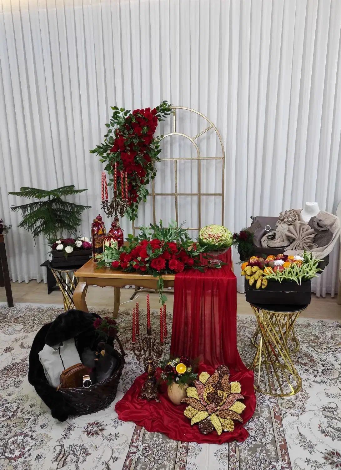 میوه آرایی و دکور یلدا|صنایع دستی و سایر لوازم تزئینی|نیشابور, میدون بار|دیوار