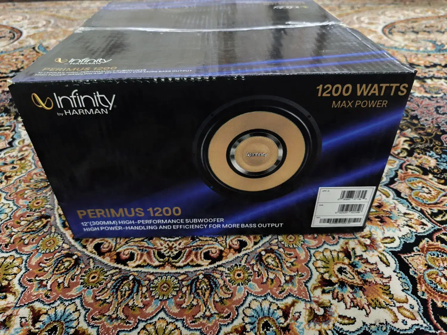 ساب حرفه ای اینفینیتی 1200 اصل آکبند صفر|قطعات یدکی و لوازم جانبی|رشت, فلسطین|دیوار