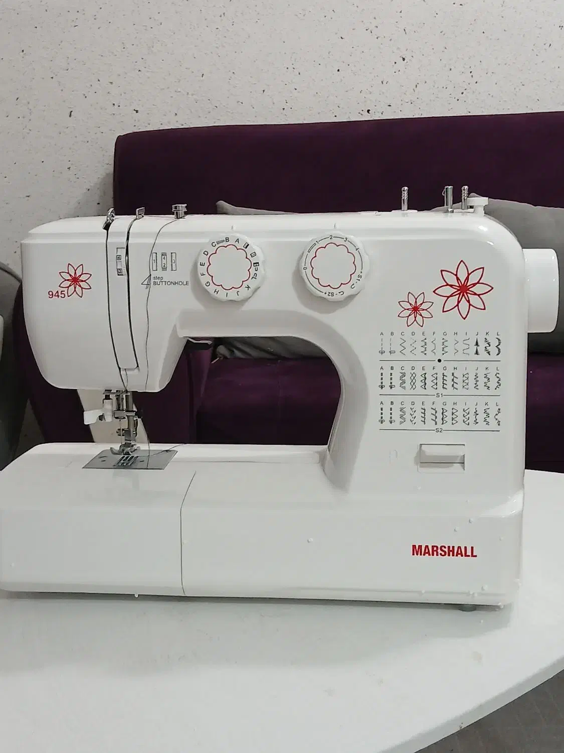 چرخ خیاطی مارشال ۹۴۵|چرخ خیاطی و ریسندگی|شهرضا, |دیوار