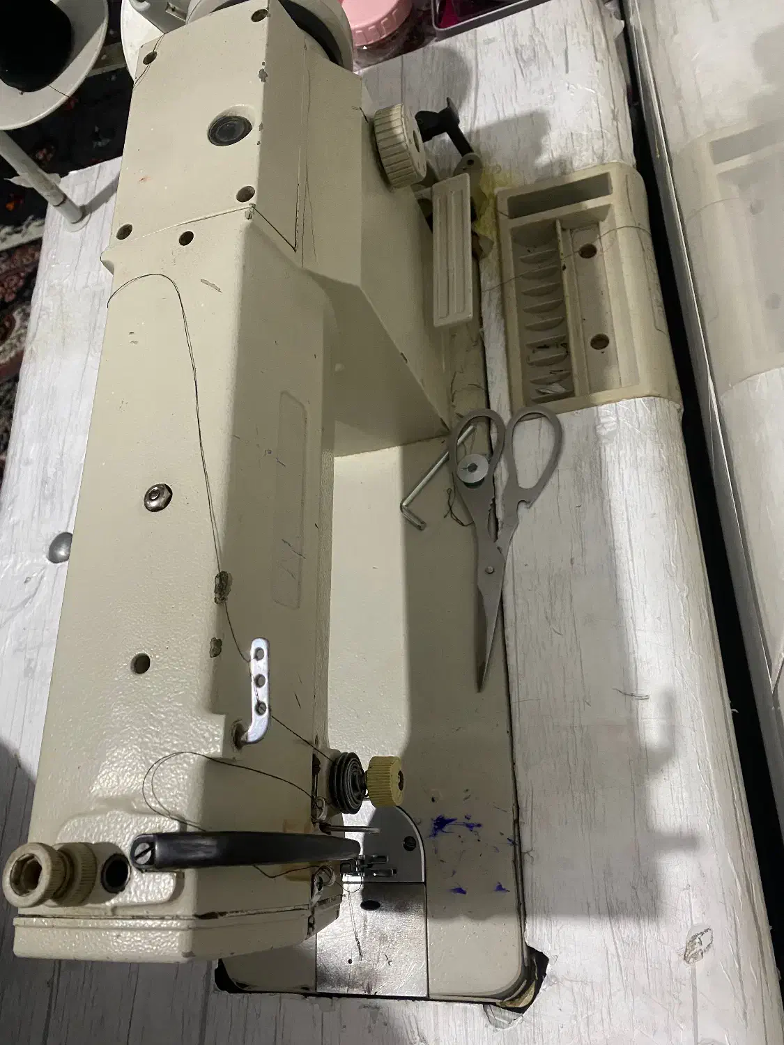 چرخ راسته دوز سان سیر ۸۵۰۰|چرخ خیاطی و ریسندگی|قم, ولیعصر|دیوار