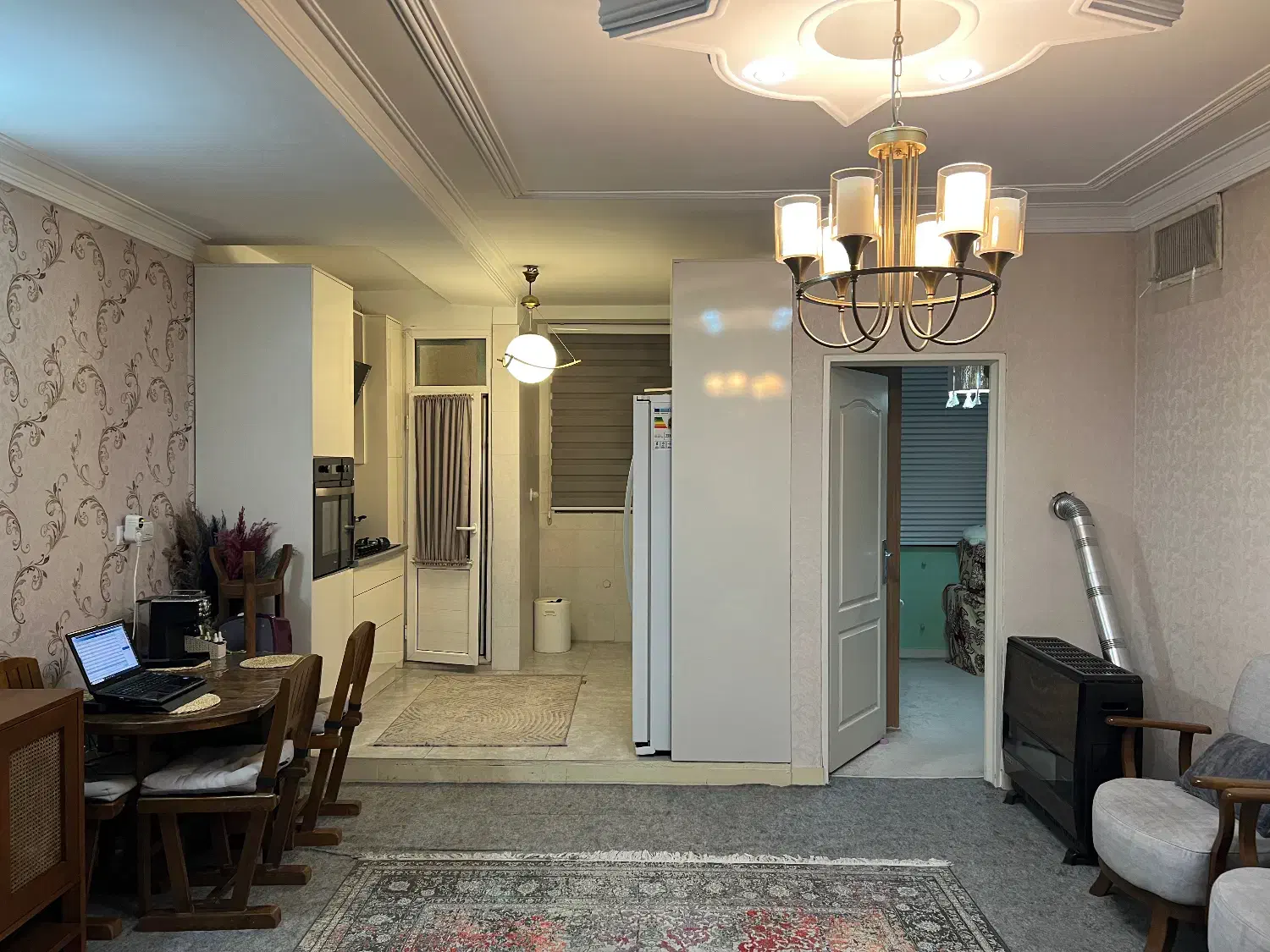 ۵۳ متری ۱ خواب با آسانسور کوچه ۱۰ متری|فروش آپارتمان|تهران, شهرک ولیعصر جنوبی|دیوار