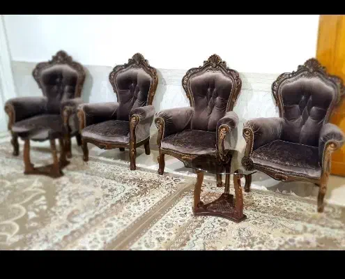 مبل چوبی|مبلمان خانگی و میز عسلی|شاهین‌شهر, گزبرخوار|دیوار