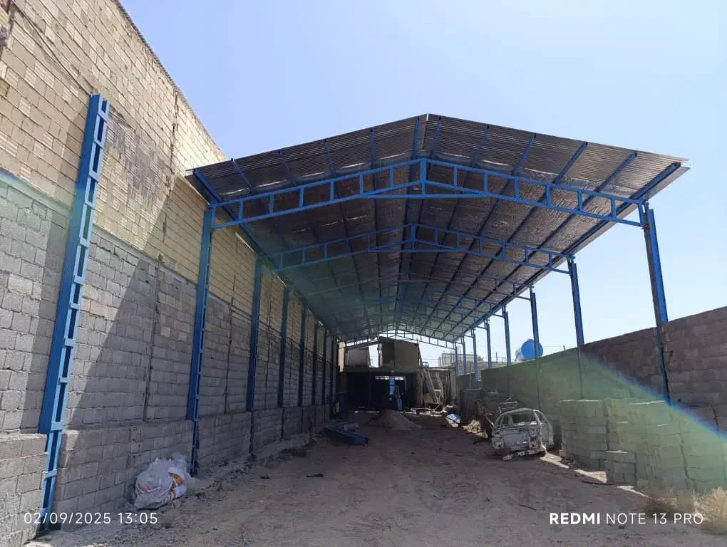 ساخت و اجرای سقف شیروانی سوله الاچیق شیروونی|عمده‌فروشی|اصفهان, آفاران|دیوار