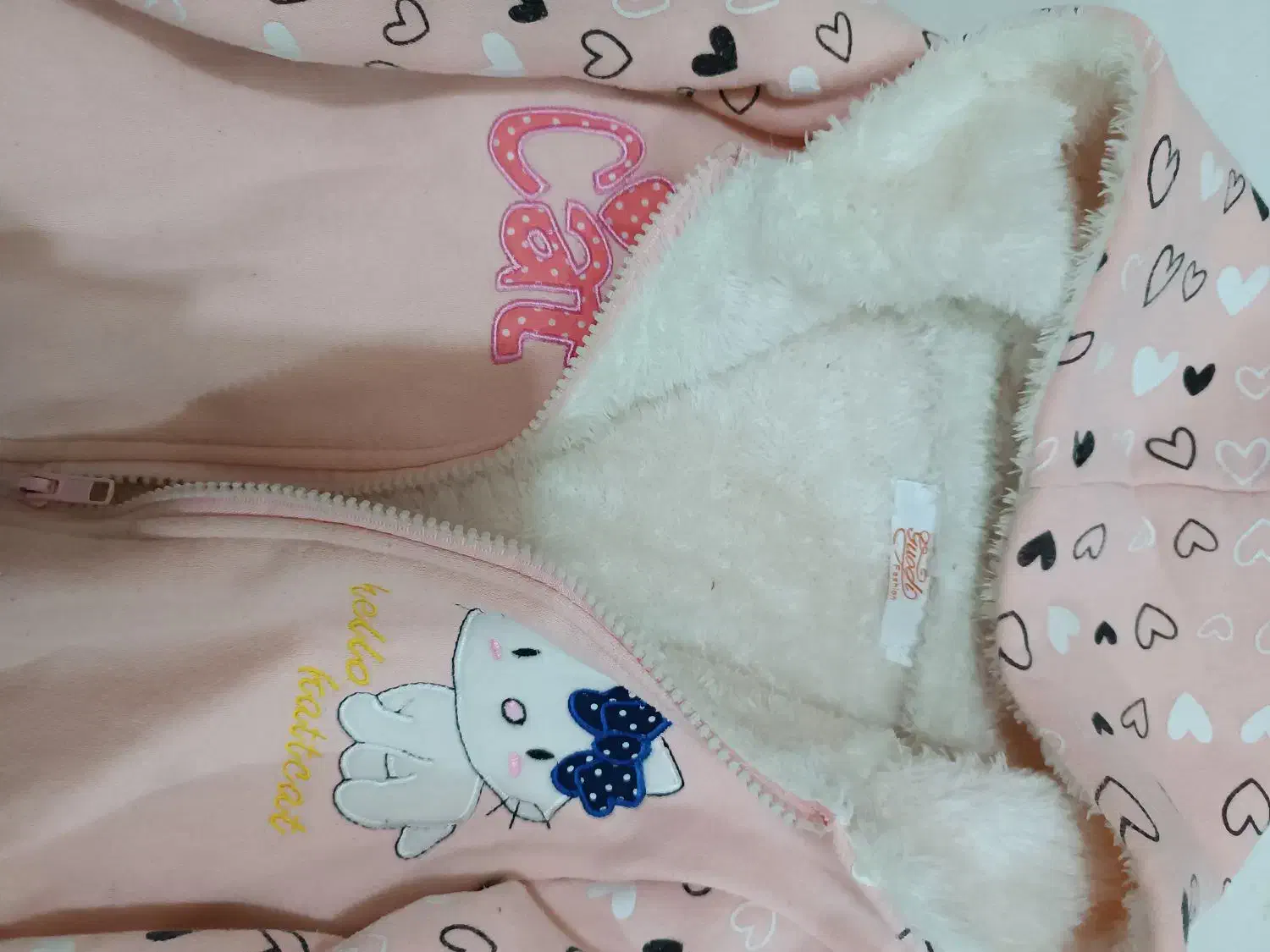 سویشرت دخترانه خز|کفش و لباس بچه|اردبیل, |دیوار