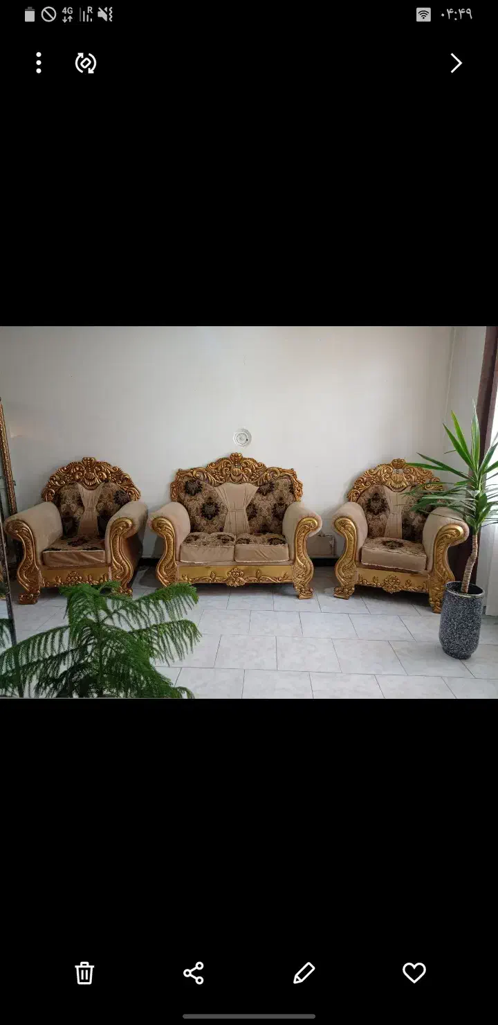 مبل سلطنتی|مبلمان خانگی و میز عسلی|ارومیه, |دیوار