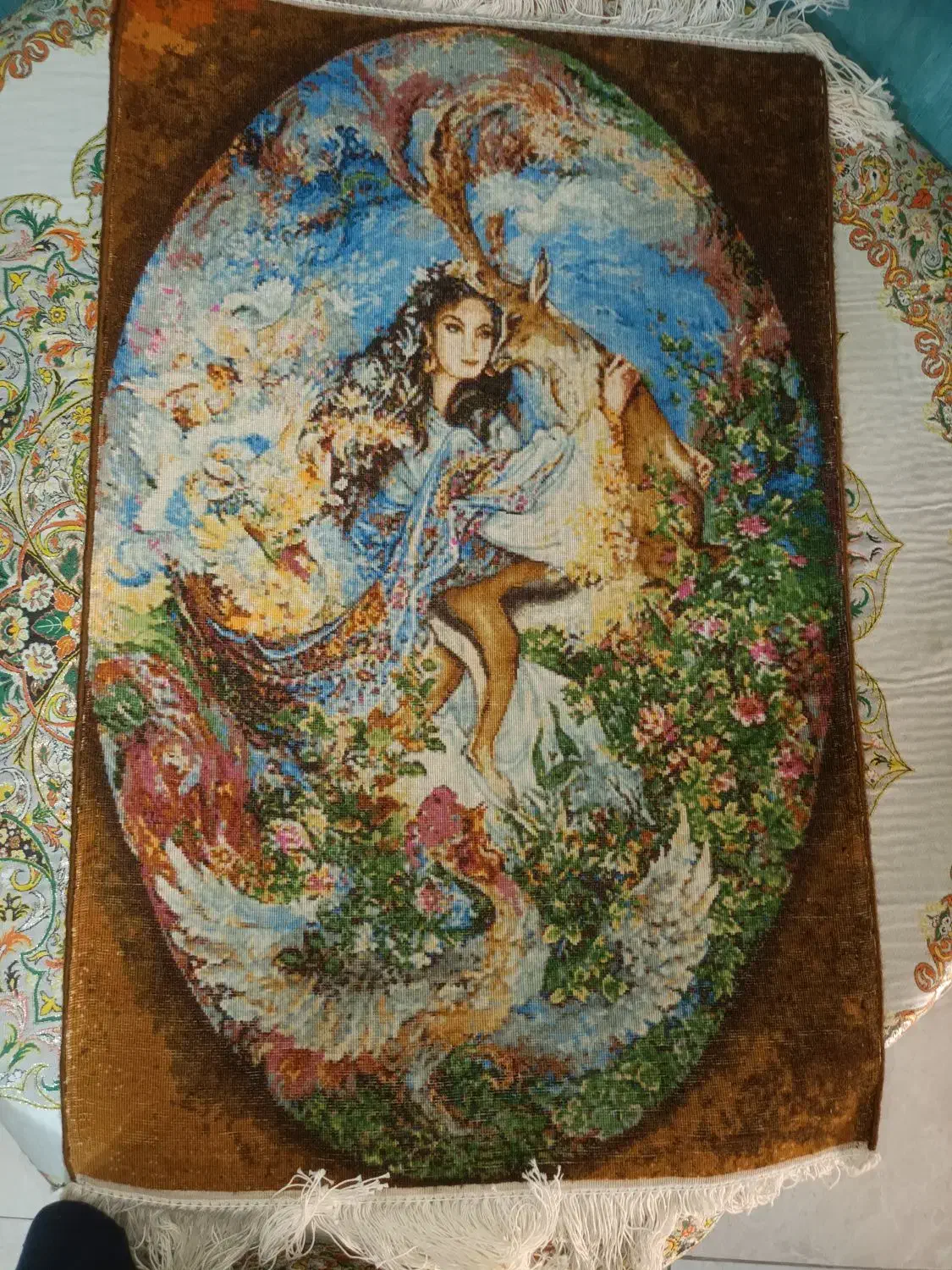 تابلو فرش دستبافت|تابلو فرش|تهران, تهرانپارس شرقی|دیوار