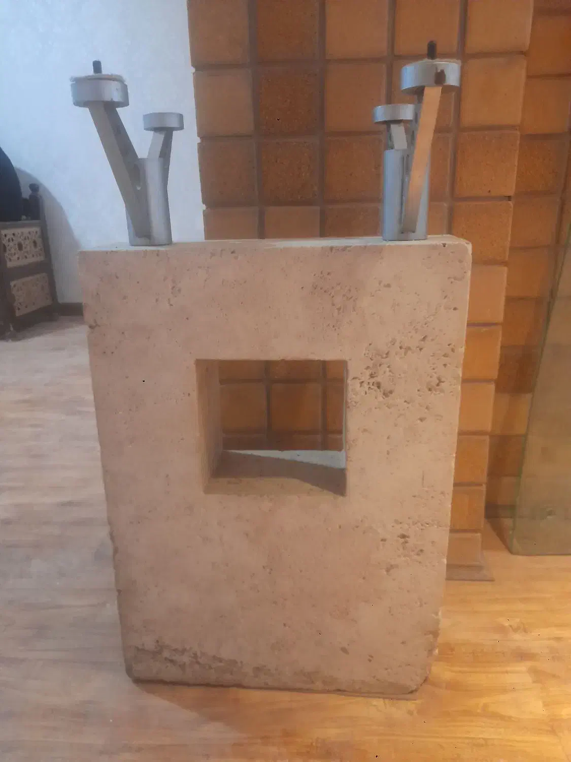 میز آرایشی /میز پیشخوان / میز|میز تحریر و کامپیوتر|فولادشهر, مسکن مهر فولادشهر|دیوار