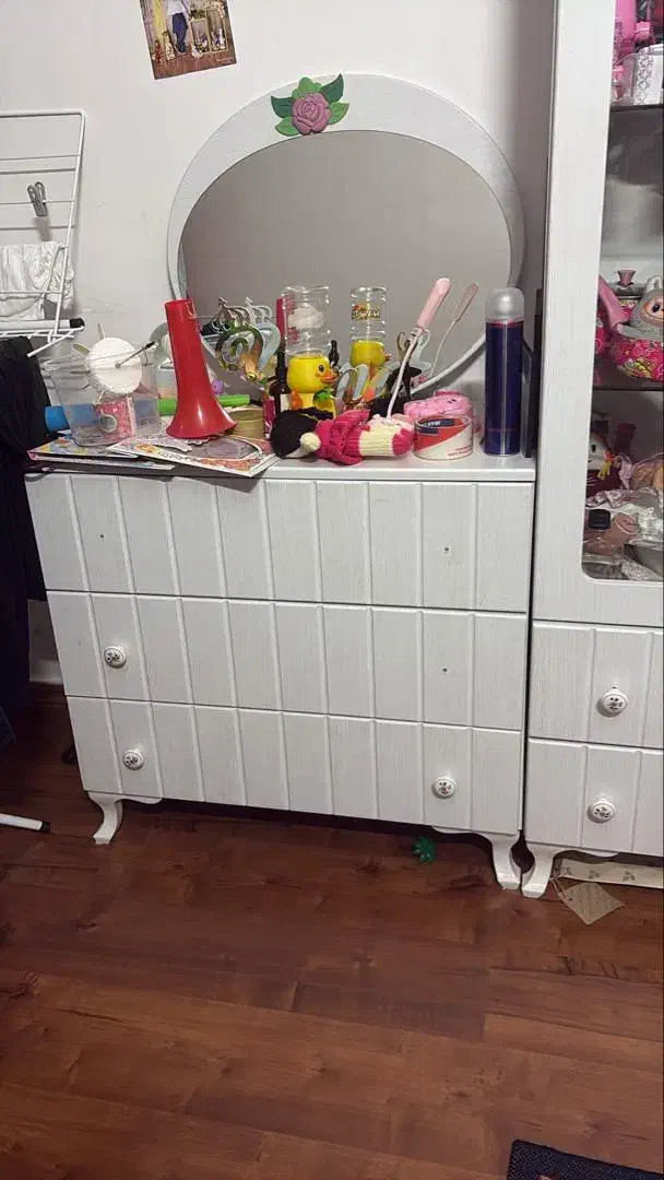 تخت و کمد و همراه تشک|تخت و سرویس خواب|گرگان, |دیوار