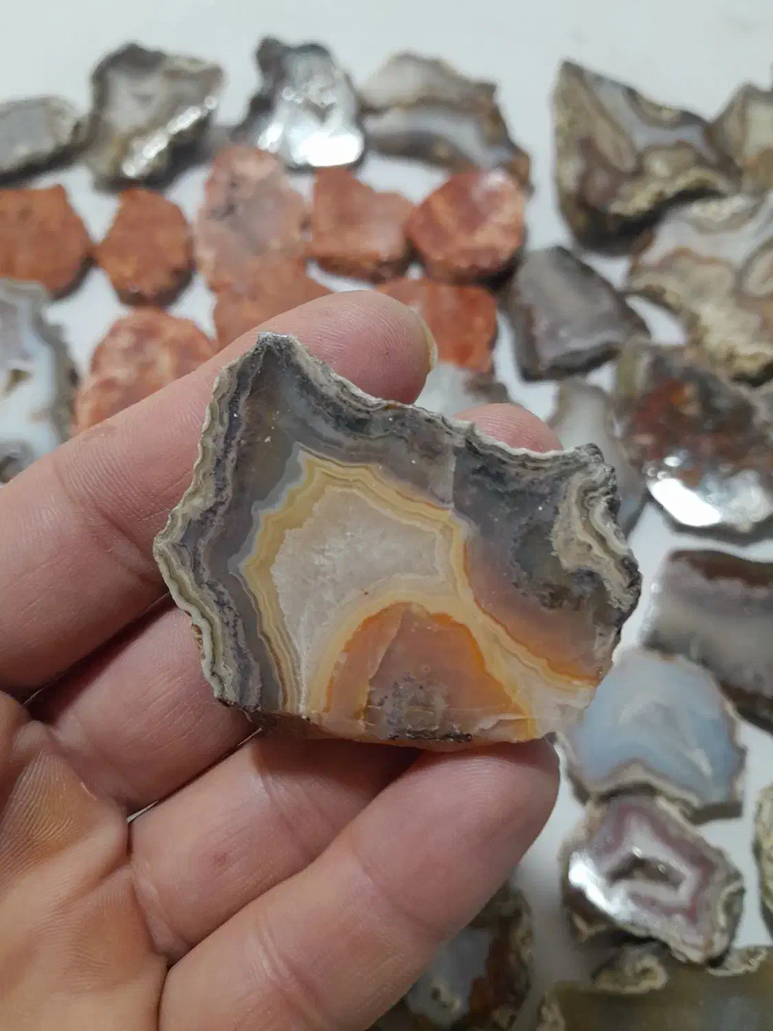 80عدد عقیق برش خورده دکوری|جواهرات|شهریار, شهرک وائین|دیوار