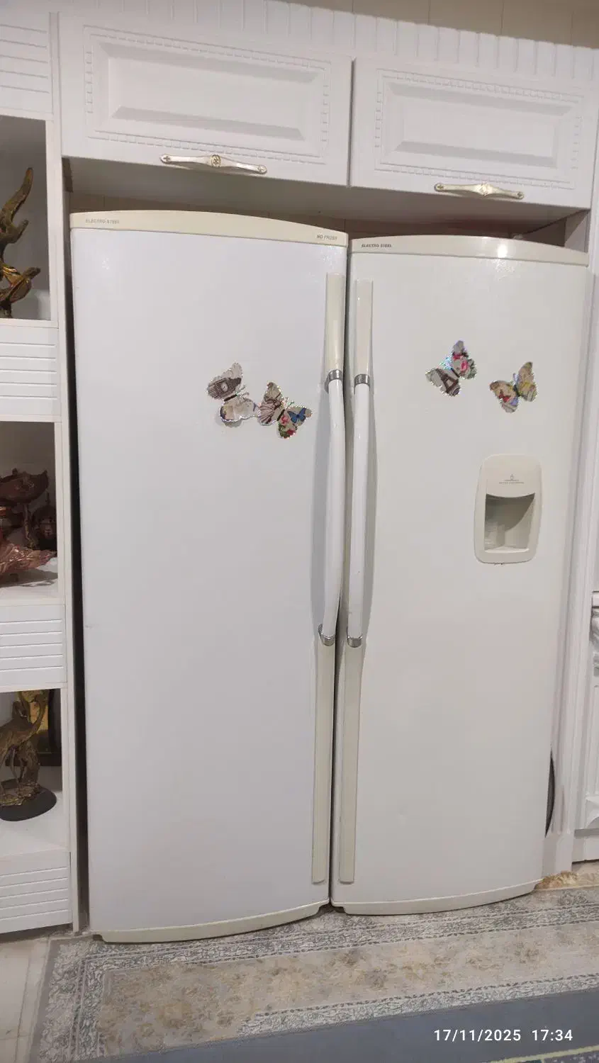 یخچال فریزر دو قلو الکترواستیل|یخچال و فریزر|دره شهر, |دیوار