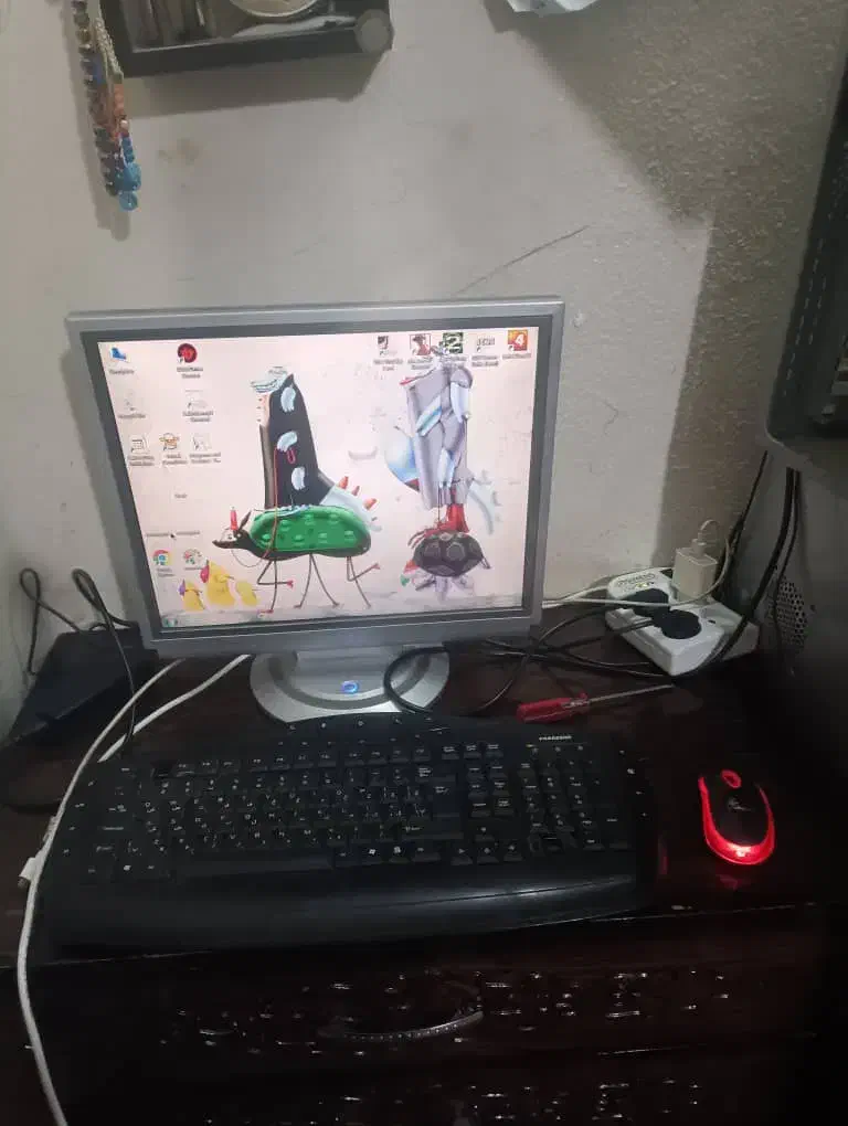 دو عدد کامپیوتر با تجهیزات رم 8و رم4بابازی|رایانه رومیزی|قم, در بهشت|دیوار