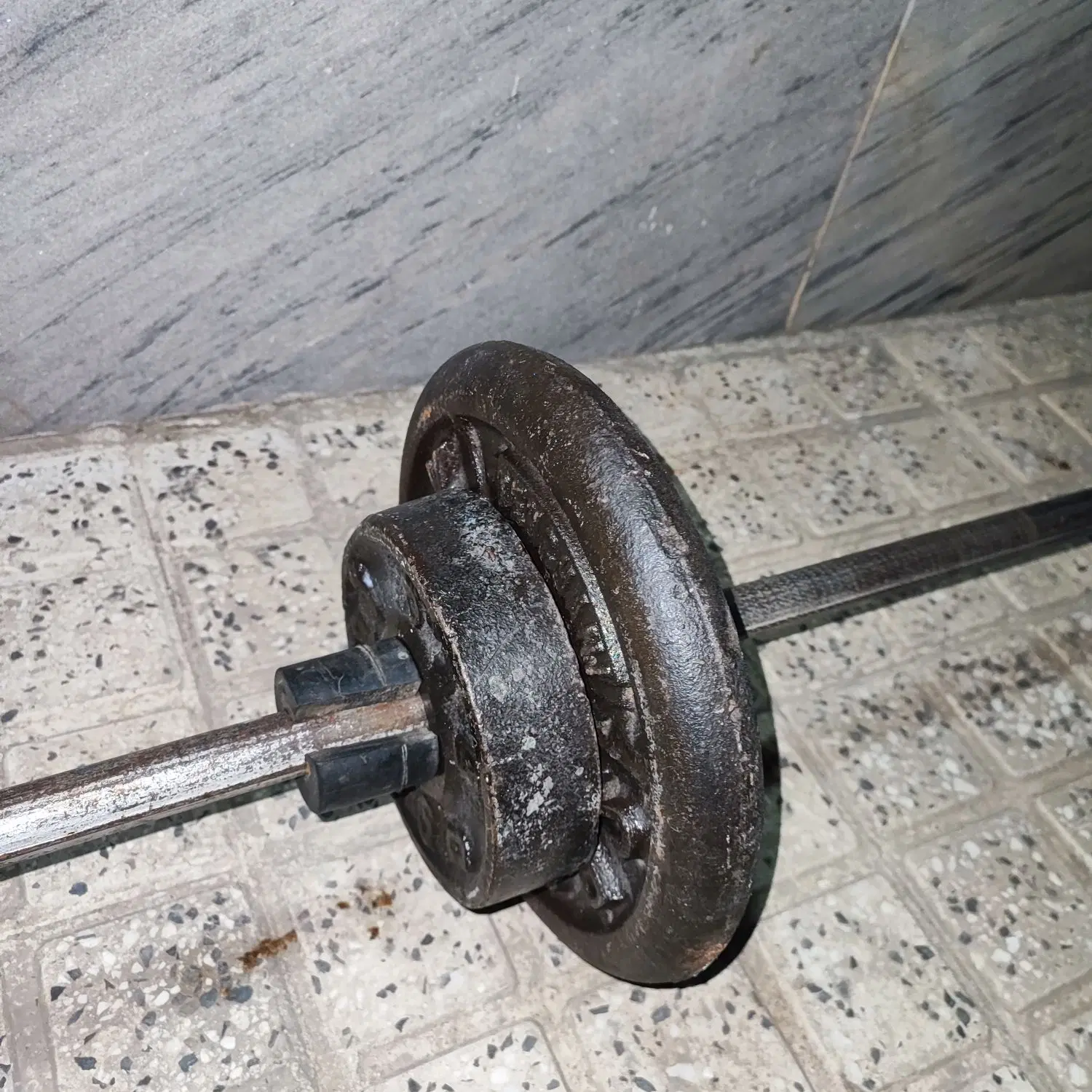 هالتر ۱۴۵ سانتی،وزنه ۳۰ کیلو|تجهیزات ورزشی|تهران, المهدی|دیوار