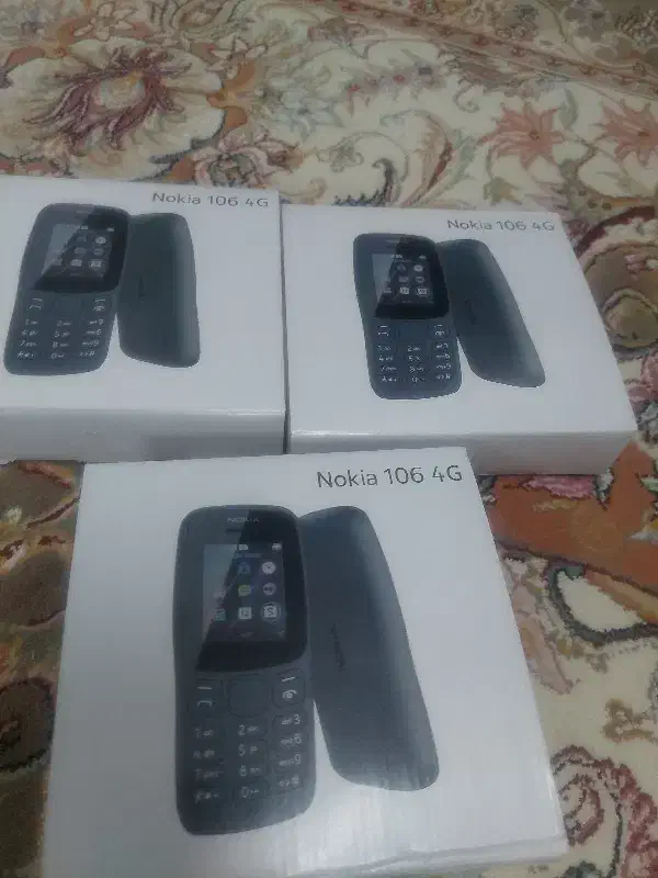گوشی نوکیا ساده مدل 106 4Gبا ۲سیم کارته نو وآک|موبایل|میبد, |دیوار