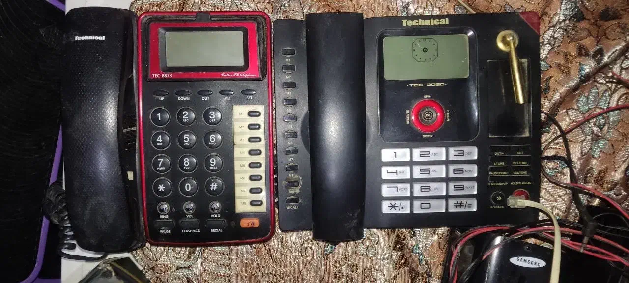 تعدادی تلفن تمیز و سالم|تلفن رومیزی|رشت, پسیخان|دیوار