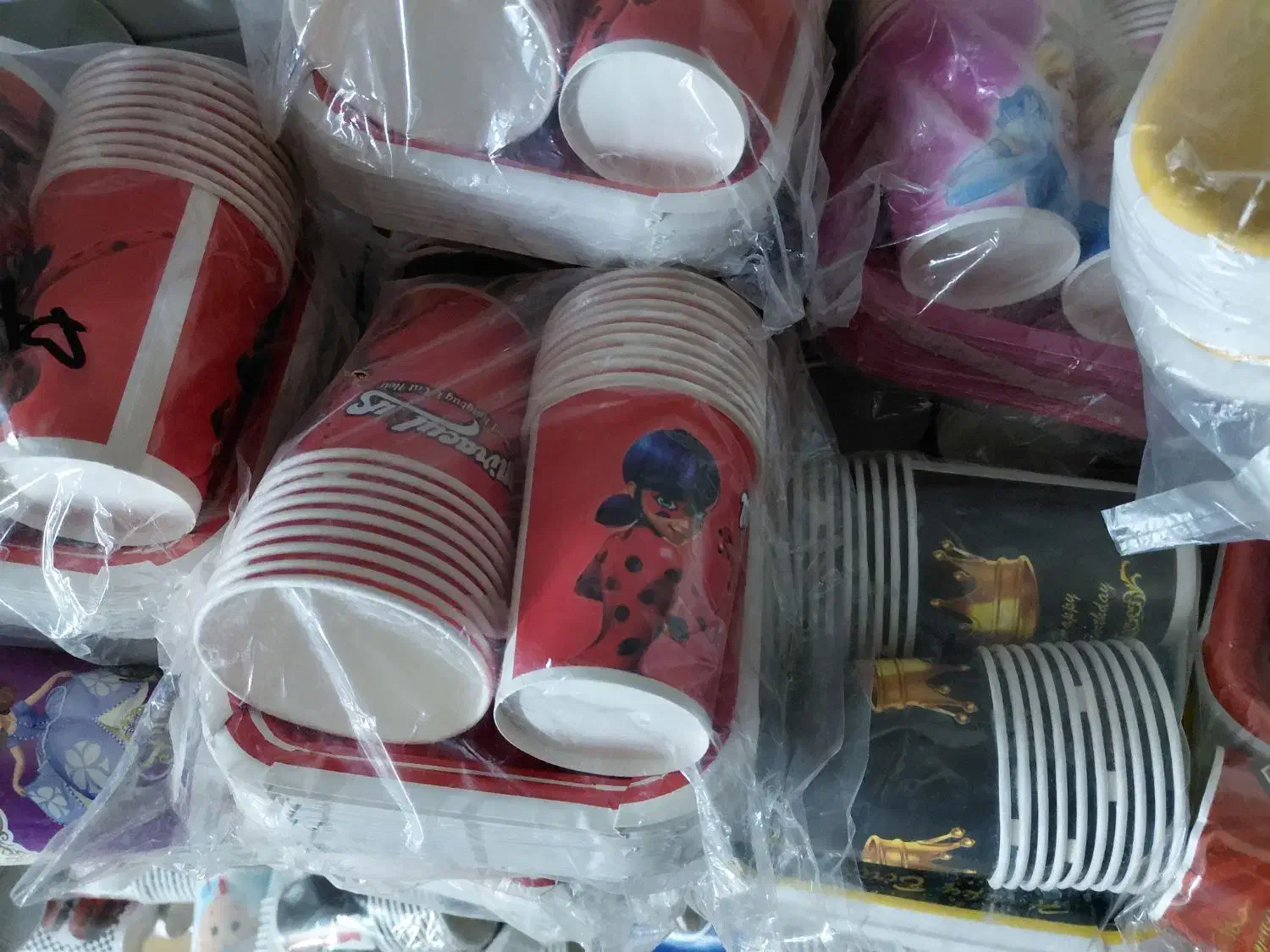 یکبار مصرف پذیرایی. تولدی|ظروف نگهدارنده، پلاستیکی، یکبارمصرف|عسگران, |دیوار