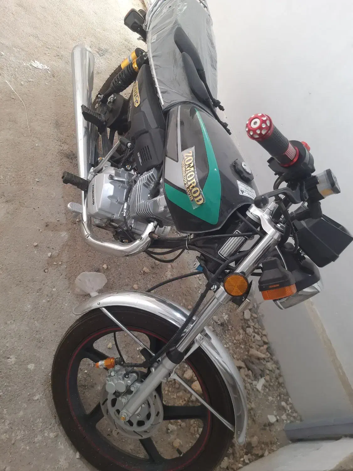 موتور200زمرد مدل1404|موتورسیکلت|سامان, |دیوار